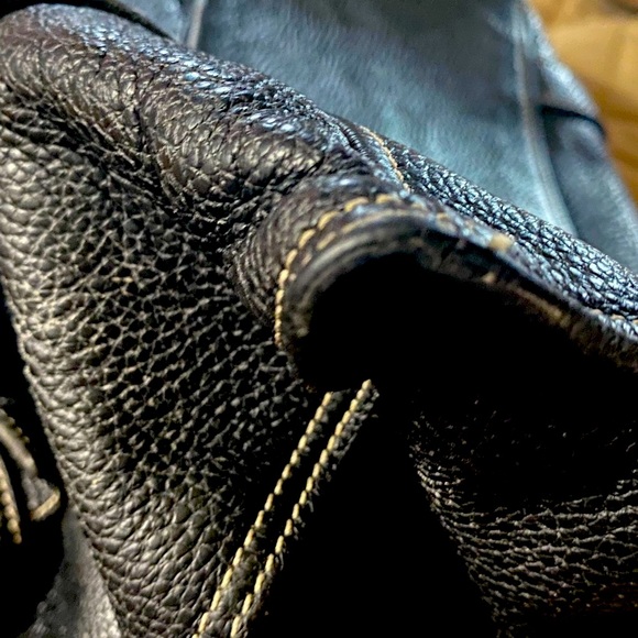 Authentic Prada Pebbled Leather Calfskin Leather Shoulder Bag - Picture 16 of 17